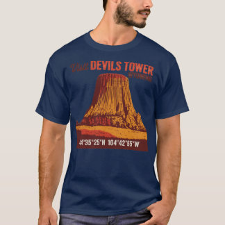 Visit Devils Tower Funny T-Shirt