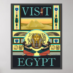 Visit Egypt Home/ Office Decor (12.5"x16")