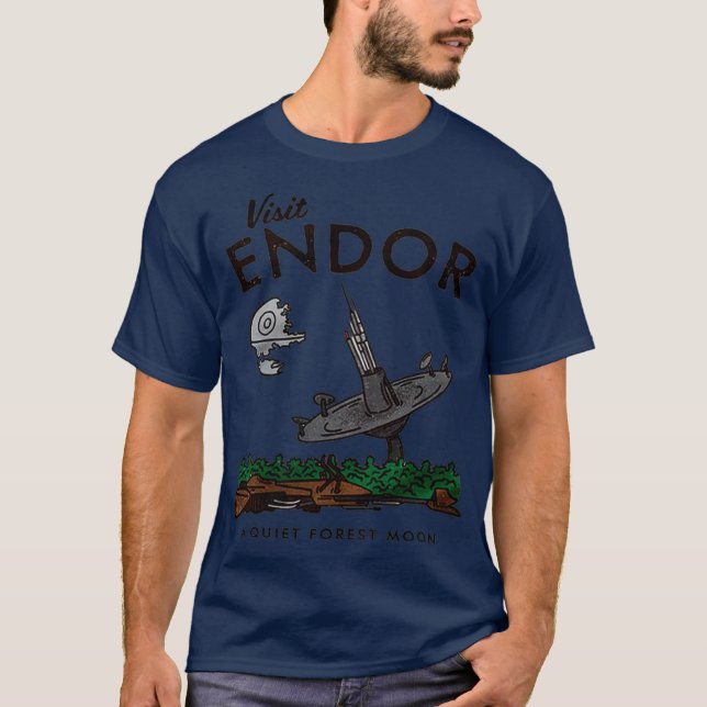 Visit Endor Funny T-Shirt (Front)