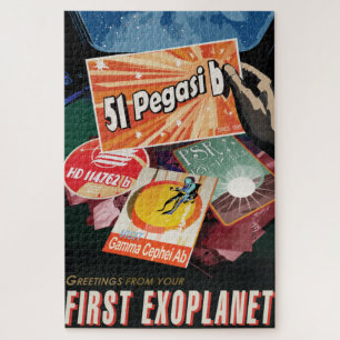 Visit First Exoplanet Found Outside Solar System  Jigsaw Puzzle