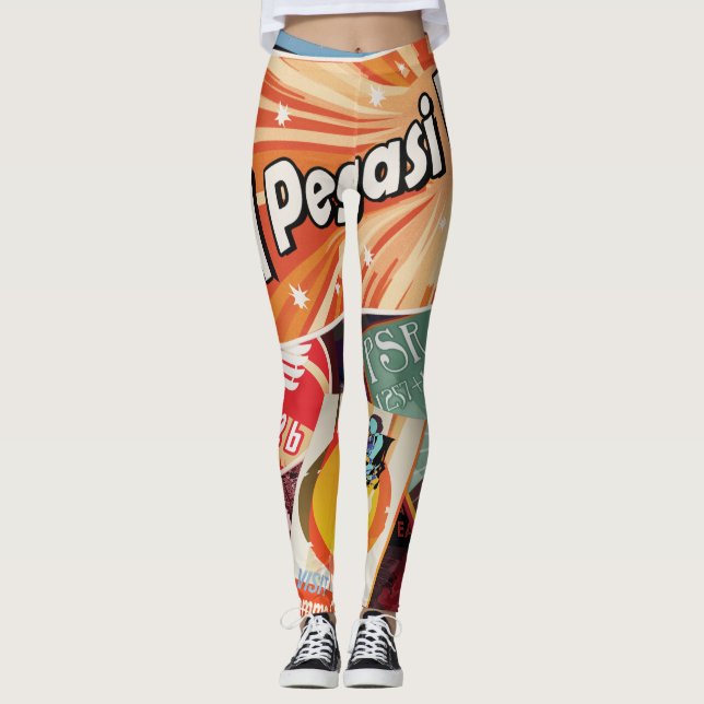 Visit First Exoplanet Found Outside Solar System  Leggings (Front)