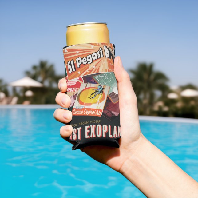 Visit First Exoplanet Found Outside Solar System  Seltzer Can Cooler (In Situ Pool)