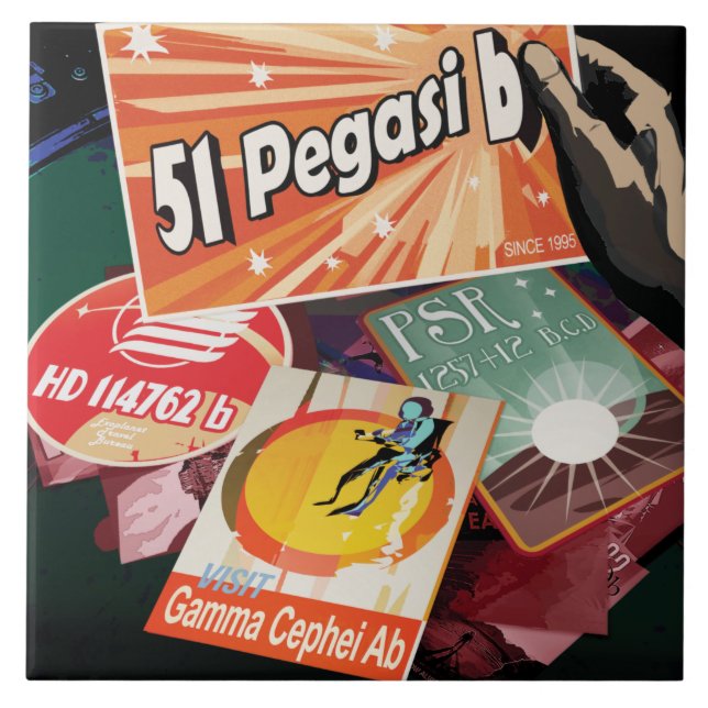 Visit First Exoplanet Found Outside Solar System  Tile (Front)