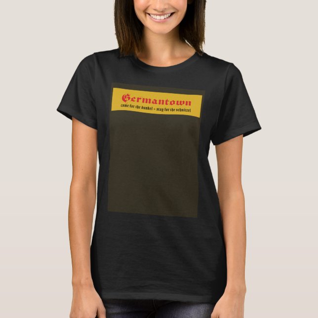 Visit Germantown T-Shirt (Front)