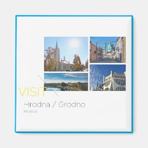 Visit Grodno Belarus Country View Travel Magnet