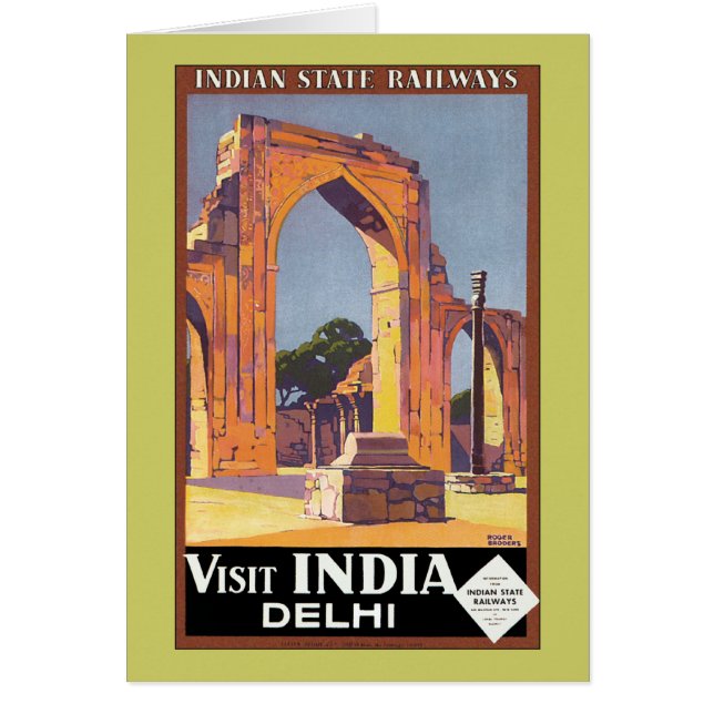 Visit India ~ Delhi (Front)