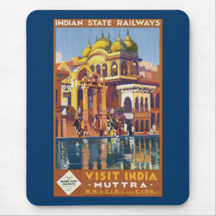 Visit India ~ Muttra Mouse Mat