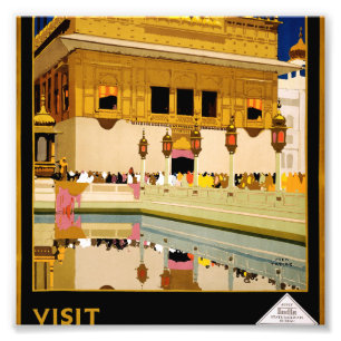 Visit India Photo Print