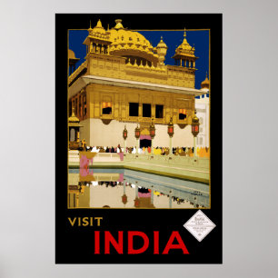 Visit India Poster