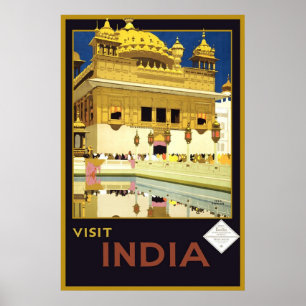 Visit India Poster