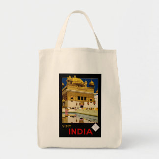 Visit India Tote Bag