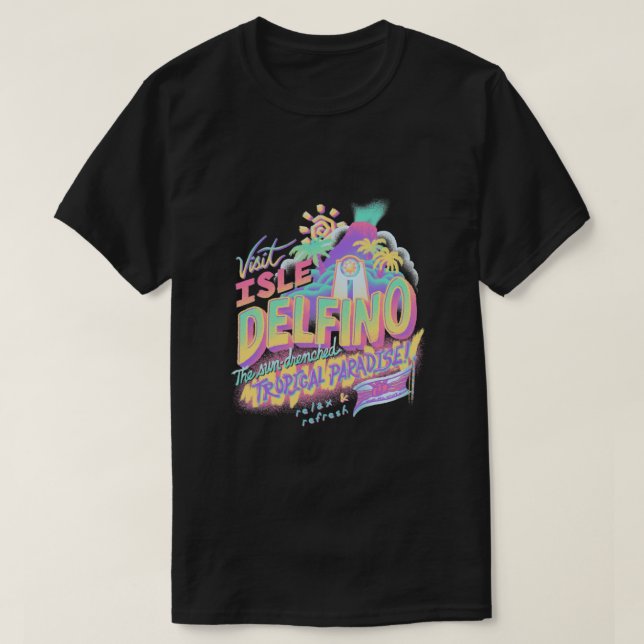 Visit Isle Delfino Classic T-Shirt (Design Front)