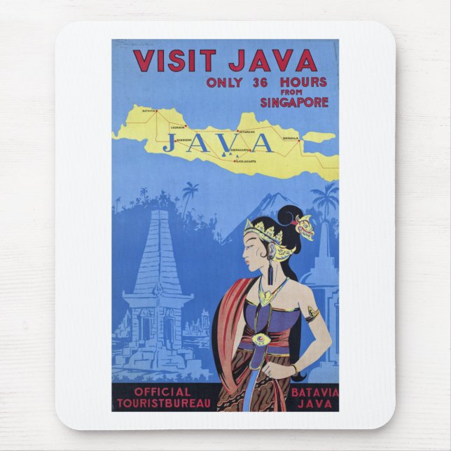 Visit Java Mouse Mat (Front)