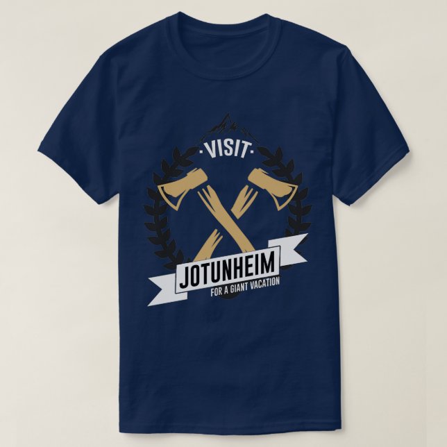Visit Jotunheim God of War T-Shirt (Design Front)