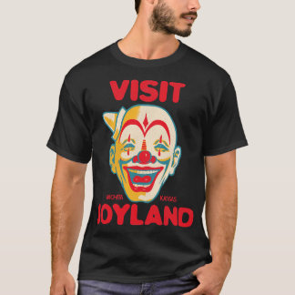 Visit Joyland Retro Defunct Amusement Park Wichita T-Shirt