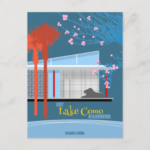 Visit Lake Como Neighbourhood Postcard