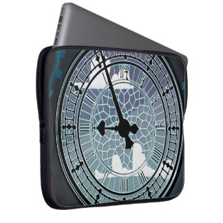 Visit London Victorian travel poster Laptop Sleeve
