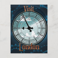Visit London Victorian travel poster
