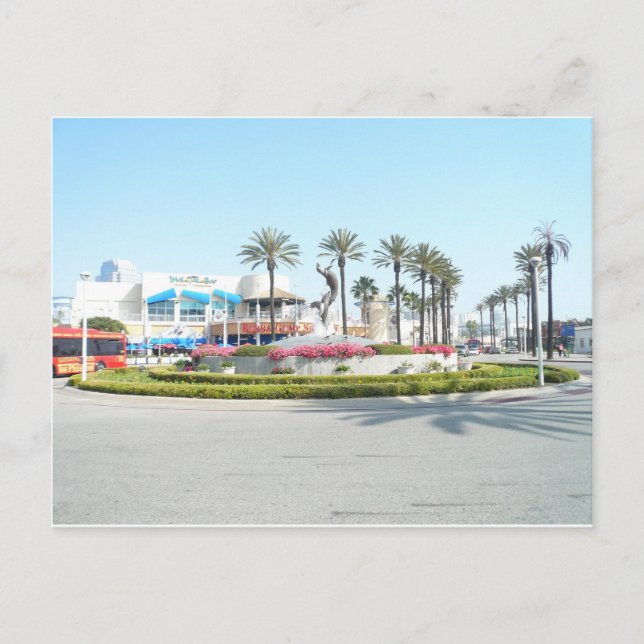 Visit Long Beach, CA Postcard (Front)