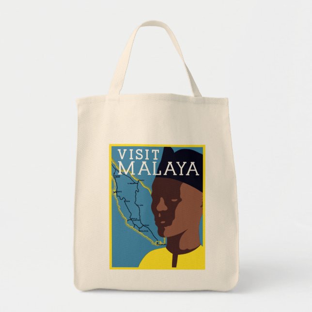 Visit Malaya Tote Bag (Front)