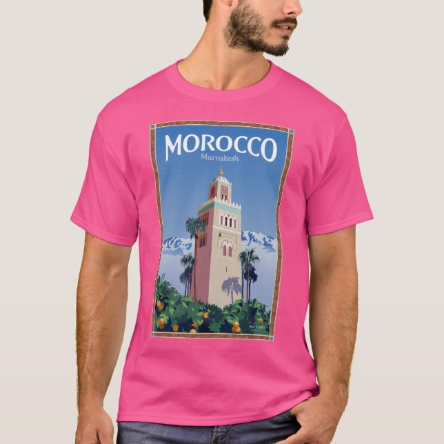 Visit Marrakesh T-Shirt (Front)