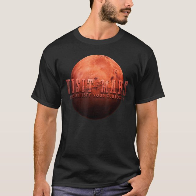 Visit Mars T-Shirt (Front)