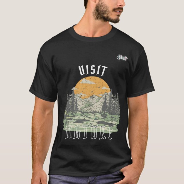 Visit Nature Shirt - Perfect for Outdoor and Trave (Front)
