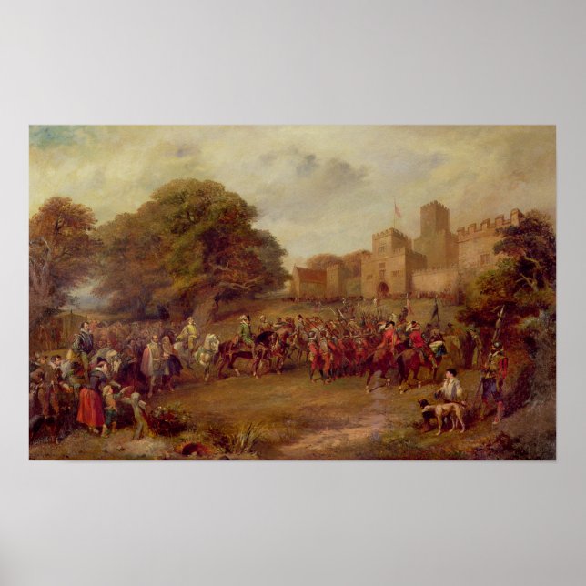 Visit of James I to Houghton Tower Poster (Front)