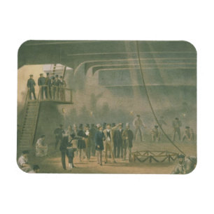 Visit of the Prince of Wales to the SS Great Easte Magnet