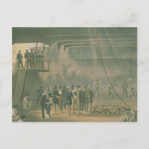 Visit of the Prince of Wales to the SS Great Easte Postcard