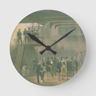 Visit of the Prince of Wales to the SS Great Easte Round Clock