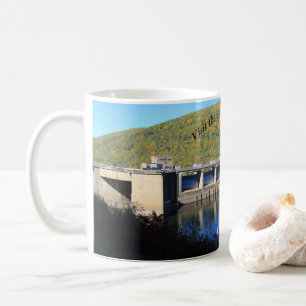 Visit PA Wilds Picturesque Souvenir Kinzua Dam Coffee Mug