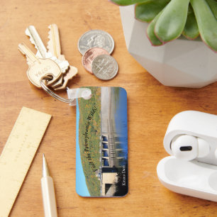 Visit PA Wilds Picturesque Souvenir Kinzua Dam Key Ring
