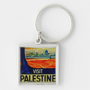 Visit Palestine Key Ring