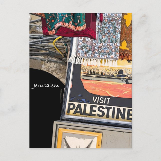 Visit Palestine Postcard (Front)