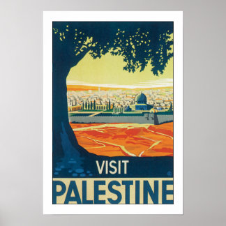 Visit Palestine Poster