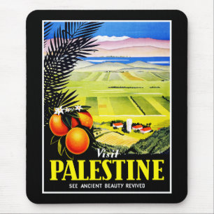 Visit Palestine ~ See Ancient Beauty Revived Mouse Mat