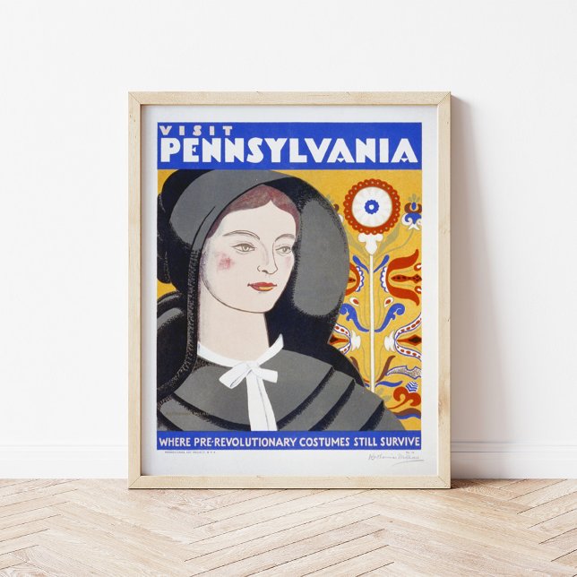 Visit Pennsylvania | Vintage Travel Poster (Creator Uploaded)
