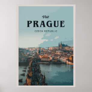 Visit Prague Poster