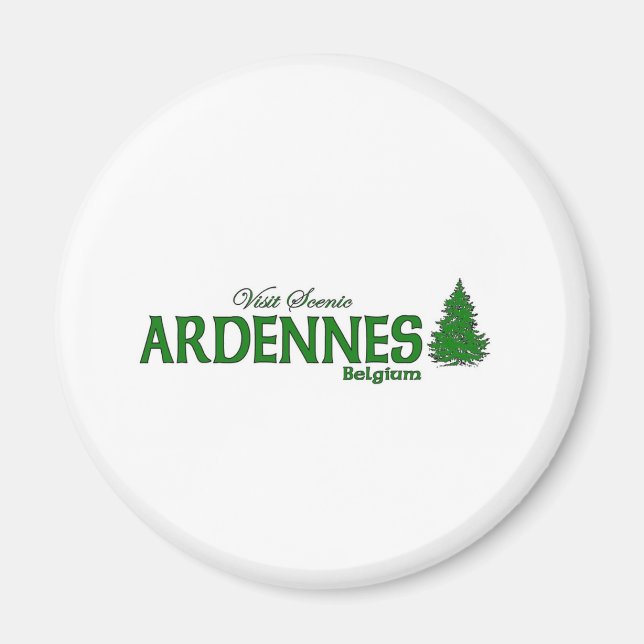 Visit Scenic Ardennes Magnet (Front)