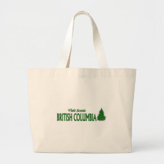 Visit Scenic British Columbia Large Tote Bag