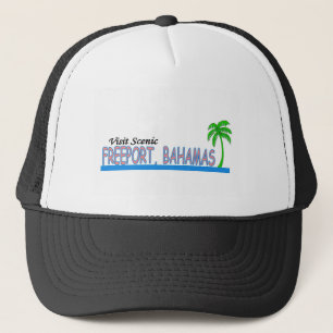 Visit Scenic Freeport, Bahamas Trucker Hat
