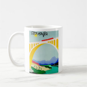 Visit Slovenia Green, Boutique, Diverse Coffee Mug