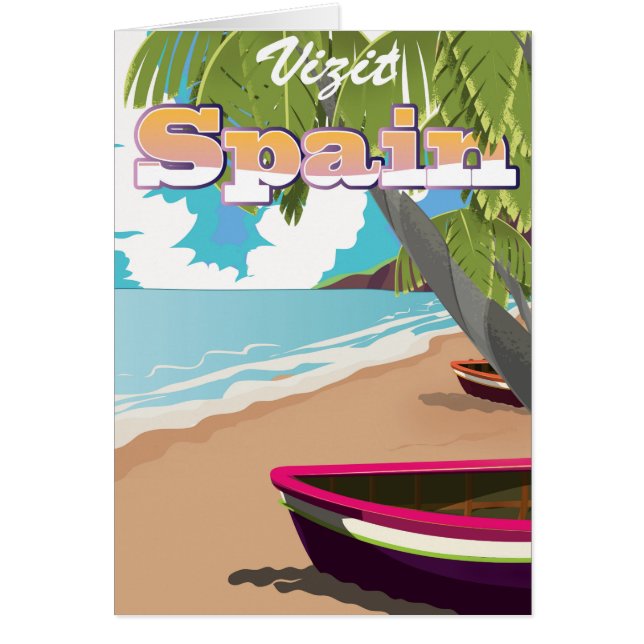 Visit Spain Travel poster (Front)