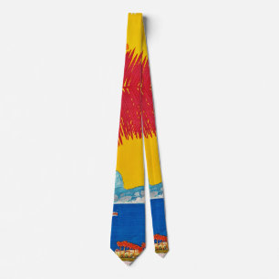 Visit Sudamerica vintage concept Tie