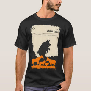 Visit The Animal Farm Vintage Book Cover Poster  T-Shirt