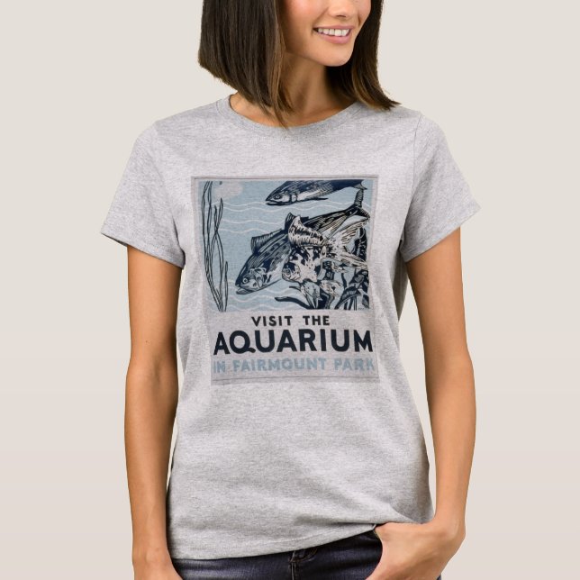 Visit the Aquarium T-Shirt (Front)