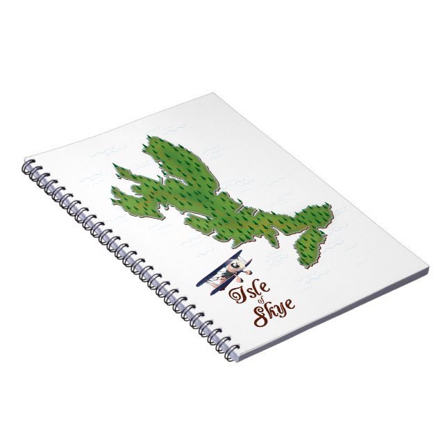 Visit the Beautiful Island of Skye Notebook (Right Side)