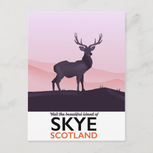 Visit the Beautiful Island of Skye Postcard