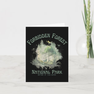 Visit The Forbidden Forest National Park Hiking Ca Card
